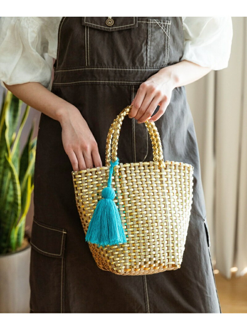 (W)ORメタリックメッシュトート niko and... ニコアンド バッグ トートバッグ ゴールド シルバー【送料無料】[Rakuten Fashion]のサムネイル