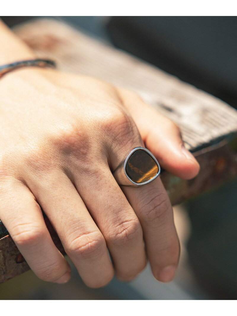 アソートシルバーリング niko and ... ニコアンド アクセサリー・腕時計 リング・指輪 ブラウン グレー..