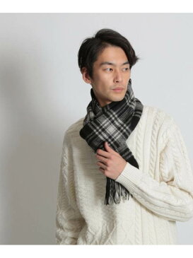 [Rakuten Fashion]【SALE／70%OFF】(M)M/Nウールチェックマフラー niko and... ニコアンド ファッショングッズ マフラー/スヌード ブラック レッド【RBA_E】