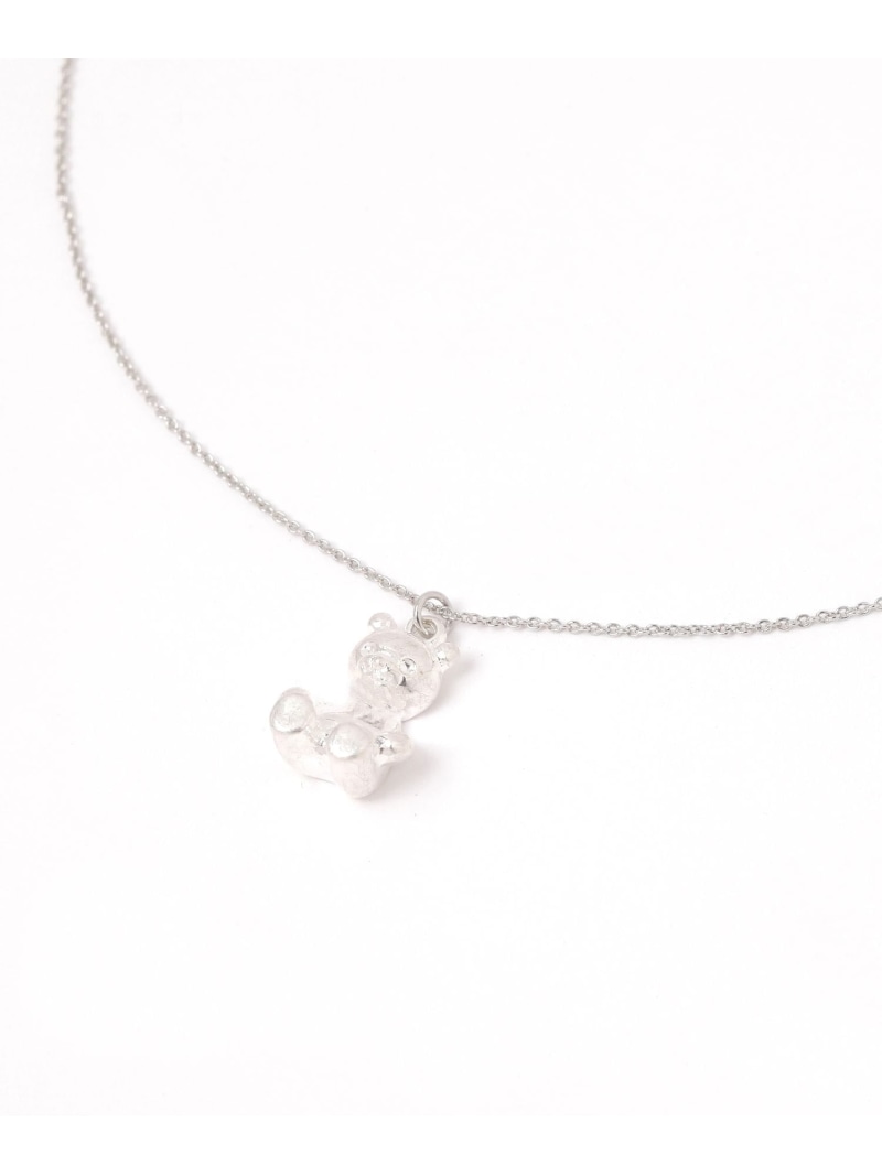 【SALE/50%OFF】BEARトップネックレス niko and ... ニコアンド アクセサリー・腕時計 ネックレス グレー イエロー【RBA_E】[Ra...