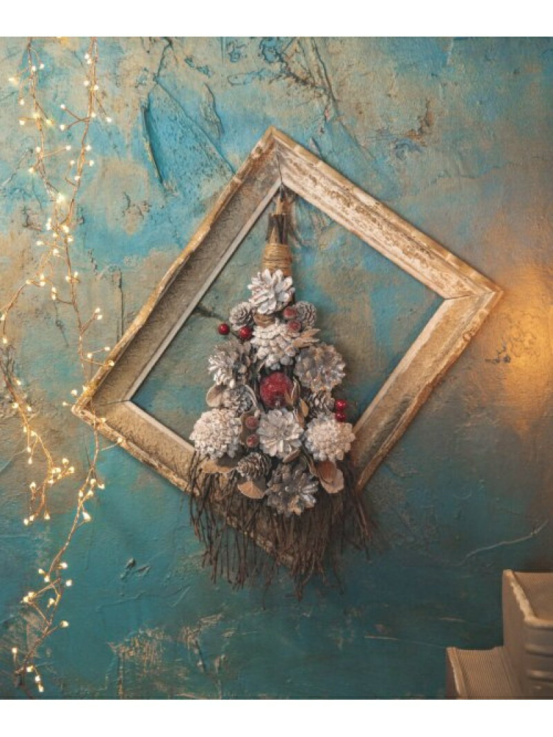 【SALE／70%OFF】20CHホワイトTRリース M niko and ... ニコアンド インテリア・生活雑貨 その他のインテリア・生活雑貨 シルバー【RBA_E】[Rakuten Fashion]のサムネイル