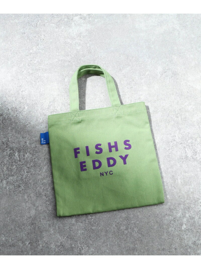 (U)FE CロゴトートS Fishs Eddy ニコアンド バッグ トートバッグ グリーン グレー ブルー ベージュ[Rakuten Fashion]