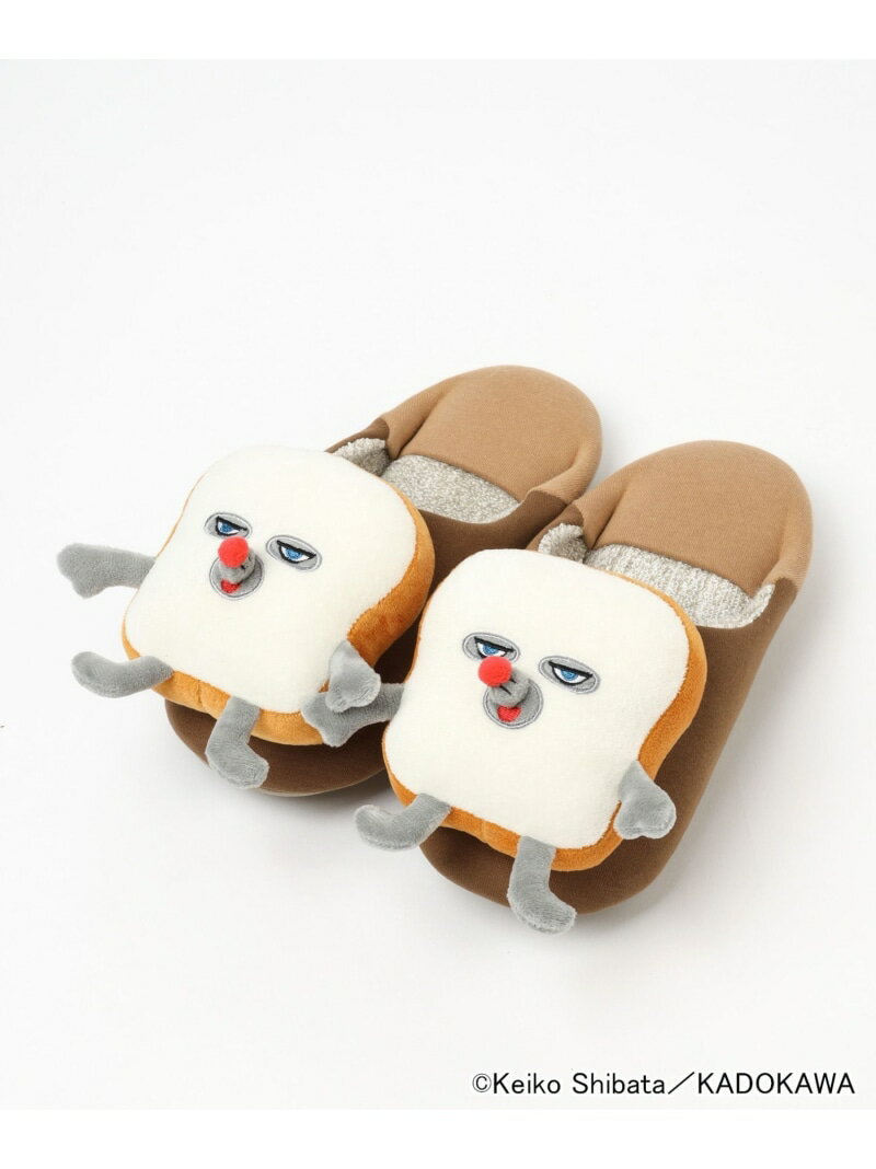 【パンどろぼう】コラボ フェイスルームシューズ niko and... ニコアンド インテリア・生活雑貨 その他のインテリア・生活雑貨 ベージュ[Rakuten Fashion]のサムネイル