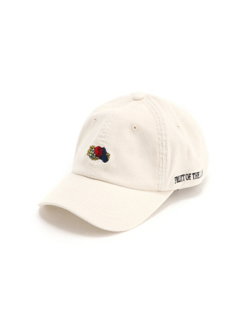 【SALE／50%OFF】FRUIT OF THE LOOM/別注コーデュロイキャップ FRUIT OF THE LOOM ニコアンド 帽子 キャップ ベージュ ブラック ブラウン【RBA_E】[Rakuten Fashion]のサムネイル