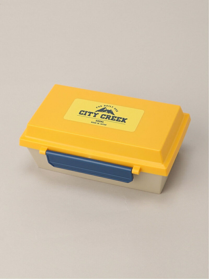 (U)[CITY CREEK]ランチボックス/容量600ml niko and... ニコアンド 食器・調理器具・キッチン用品 弁当箱・ランチボックス イエロー ブラック レッド[Rakuten Fashion]のサムネイル