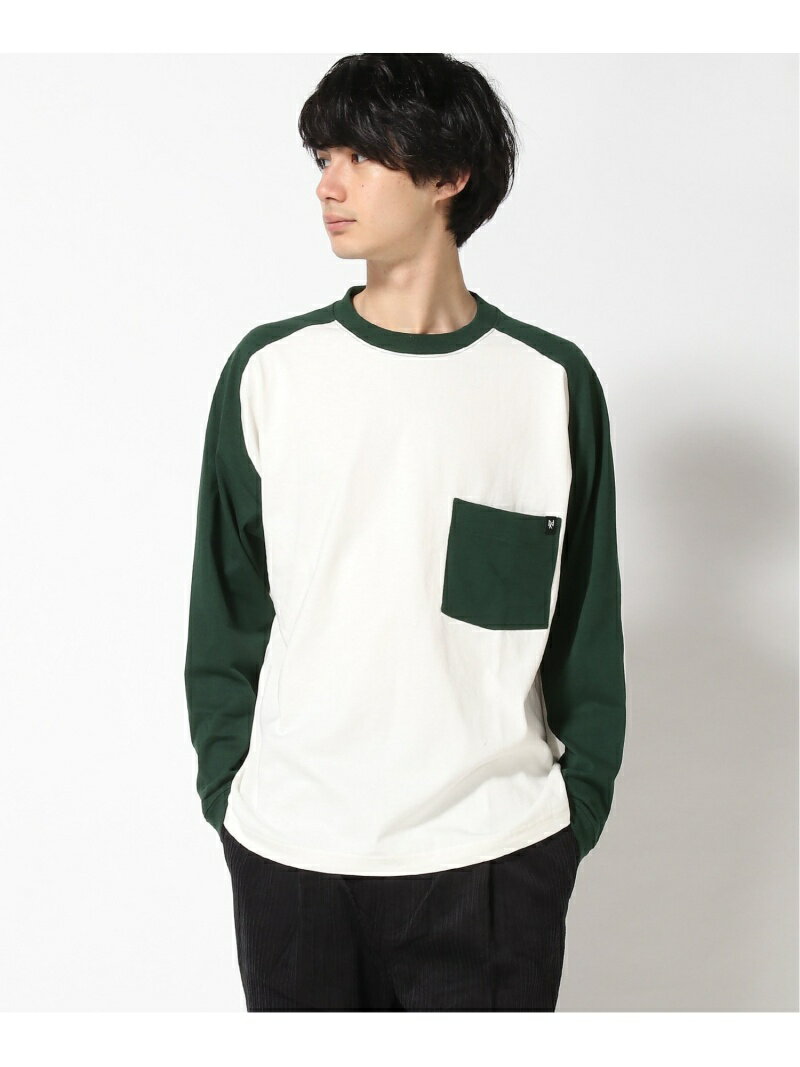 【SALE／30%OFF】(M)ショルダーバイカラーPO niko and ... ニコアンド トップス その他のトップス ホワイト パープル ベージュ【RBA_E】[Rakuten Fashion]のサムネイル