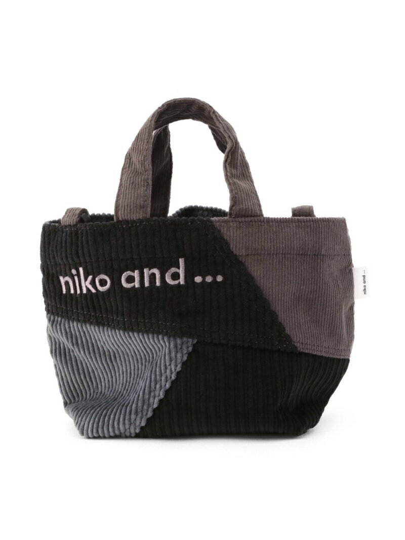 【SALE／70%OFF】OR コールロゴSDBAG niko and ... ニコアンド バッグ ショルダーバッグ ブラック ブラウン ホワイト【RBA_E】[Rakuten Fashion]のサムネイル