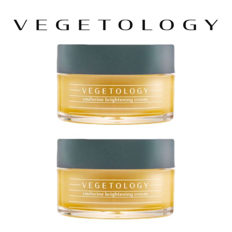 【数量限定！最大2,000円OFFクーポン配布中！】【VEGETOLOGY公認店】 VINIFERIN BRIGHTENING CREAM ビニフェリン ブライトニング クリーム 2点セット 国内発送 韓国コスメ 化粧品 デパコス ベジトロジー 百貨店 デパート 誕生日 贈答品 プチギフト プレゼント シミケア