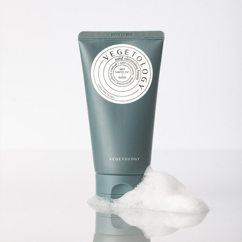 【VEGETOLOGY公認店】 MILD CLEANSING FOAM マイルド クレンジング フォーム クレンザー 国内発送 韓国コスメ 化粧品 デパコス 洗顔料 マイクロバブル 弱酸性 ベジトロジー 百貨店 デパート 誕生日 贈答品 プチギフト プレゼント 結婚祝い 20代 30代 40代 50代