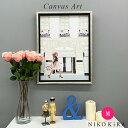 【500円OFFクーポン】 アートパネル アートポスター ブランド おしゃれシャネル CHANEL お店 エントランス ガール ショッピング ポニーテール 女子 絵 絵画 額入り 玄関 トイレ キャンバス ショッピング M 43.5cm 56.5cm a2 フレーム付き かわいい 可愛い