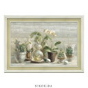 【P5倍+900円OFFクーポンあり】 おしゃれ 花 アート はな 花束 植物 絵画 額入り 玄関 トイレ かわいい 絵 カラフル 油絵 おしゃれ ダンフイ ナ...