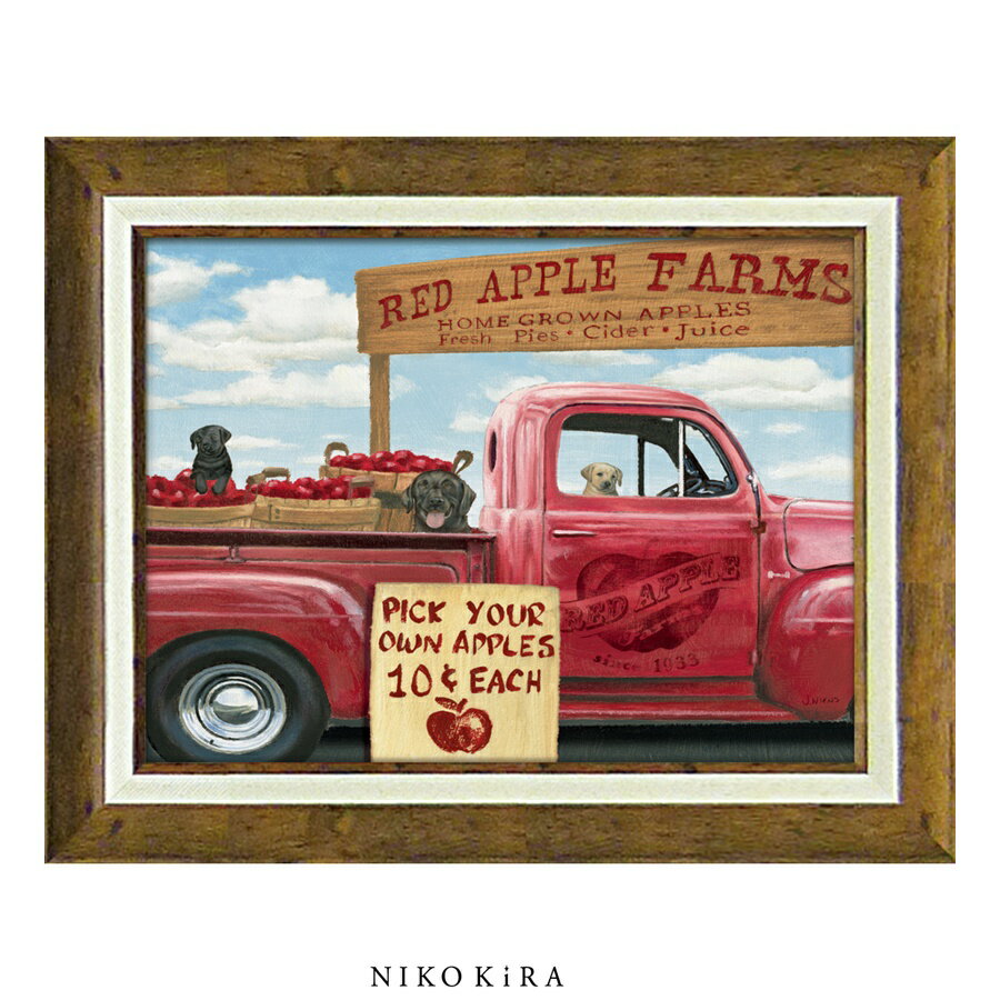 【LINE登録300円OFFクーポン】 おしゃれ アート モダン 絵画 額入り 玄関 トイレ かわいい 犬 愛犬 ワンコ 絵 カラフル 油絵 おしゃれ ジェーム...