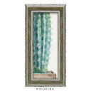 【100円OFFクーポン】 おしゃれ アート モダン 絵画 額入り 玄関 トイレ かわいい 絵 花 はな カラフル 油絵 おしゃれ リサ オーディット カクタス...