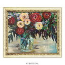 【P5倍+900円OFFクーポンあり】 おしゃれ アート 絵画 額入り 玄関 トイレ かわいい 絵 カラフル 油絵 おしゃれ ジャネット ヴェルテンテス ウィン...