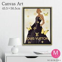 【2点以上で5%OFFクーポン】 アートパネル アートポスター ルイヴィトン Louis Vuitton ブランド おしゃれ ロゴ アート 絵画 額入り 絵 キ...