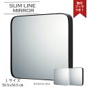 【P5倍+900円OFFクーポンあり】 壁掛けミラー ウォールミラー ミラー 鏡 壁掛け おしゃれ ブラック ホワイト 黒 白 北欧風 モダン50cm 玄関 ト...