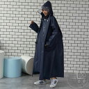 新生活 レインコート レディース メンズ 自転車 レインポンチョ フード付き 雨合羽 リュック対応 二重ツバ付き 通学 超軽量 レインコート 通勤 雨具 防汚 防風 防水 お洒落 ポケット付き 男女兼用