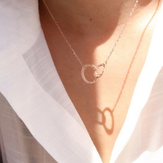 ������ ��°����륮�� �ͥå��쥹 ���������륹�ƥ�쥹 ���֥륵������ 42cm �Ĥ��äѤʤ� ��ǥ����� ���� ����ץ� ���������꡼ k14 SUS316...