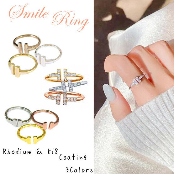 楽天市場】t字 リング（ジュエリー・アクセサリー）の通販