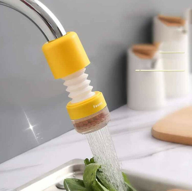 新生活 蛇口 360°首振りキッチンシャワーヘッド シャワー蛇口 シャワー 蛇口用 台所 スイング 節水 キッチン節水シャワーヘッド キッチン シャワー 調節可能 水栓 キッチンシャワー ノズル 補助蛇口 洗面台