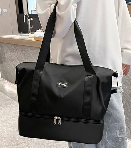 ボストンバッグ レディース メンズ 男女兼用 キャリーオンバッグ トラベルバッグ スポーツバッグ 旅行用鞄 大容量 手提げ シンプル おしゃれ nikonikofa-10029821 にこにこファッション サンプル画像3