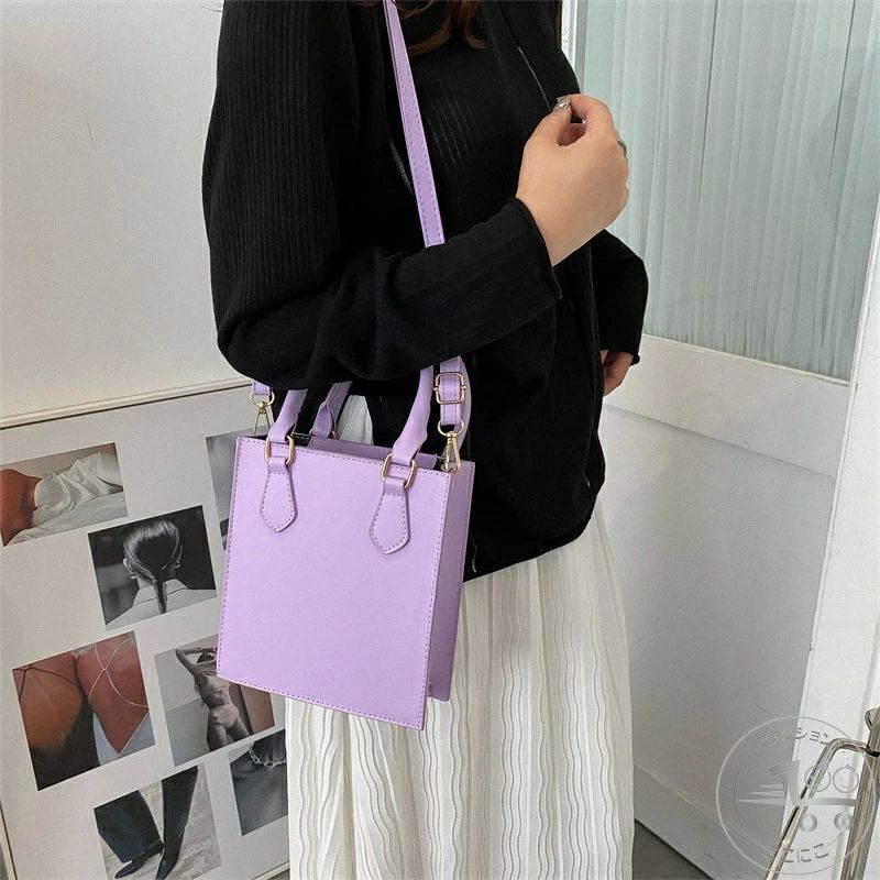 新生活 2wayバッグ ショルダーバッグ ハンドバッグ レディース 女性用 かばん カバン PUレザー 無地 ス..