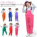 「スーパーSALE半額」 女の子 サロペットパンツ キッズ 文化祭 ベビー 男の子 卒園式 学園祭 ダンス衣装 サロペット オーバーオール 幼稚園 保育園 発表会 カラフル 演出服 子供 キッズ 学校活動 応援団 ダンスウエア 卒業式 写真撮影 記念写真 韓国子供服 無地 110-170cm