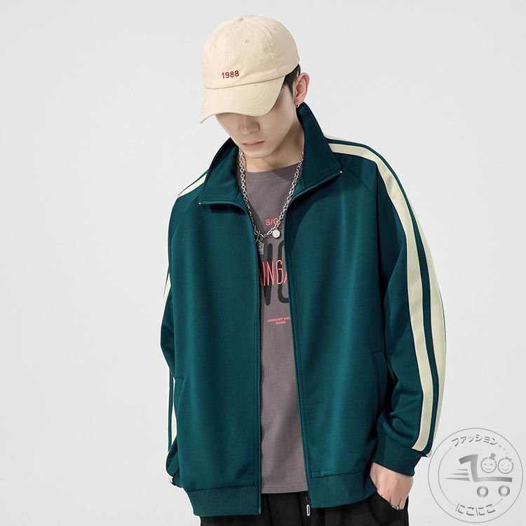 新生活 ジップアップ アウター トレーナー スウェット トップス パーカー 上 メンズ おしゃれ フードな..