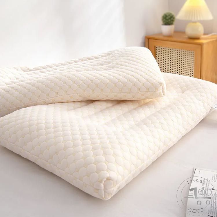 Pillows - 新生活 枕 低い まくら 肩こり 低め 薄型 薄い ロータイプ 安眠 圧縮後 48*74cm 2cm 4cm 6cm 洗える 通気 頸椎サポート いびき防止 快適 北欧風 水洗い ひくめ 大人 ジュニア 子供用 低い枕 軽量 薄め 頸椎安定