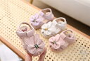 「50%OFFクーポン」新生活 ベビー サンダル 女の子 キッズ 靴 夏用 子供 サンダルシューズ 滑り止め 可愛い 軽量 つま先保護 幼児用 赤ちゃん 韓国風 サンダル 蝶ネクタイ付き ガールズ サンダル 通園 ピンク ホワイト 11cm