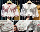 「50%OFFクーポン」新生活 キッズ トップス 長袖 白 シャツ ブラウス 女の子 トップス 可愛い キッズ用 シャツ 子供服 フォーマル シャツ 通園 普段使い 通園 可愛い柄 春 夏 発表会 入園式 卒園式 ベビー服 カラー豊富 70 80 90cm