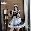 新生活 5点セット メイド服 ハロウィン コスプレ ロリータ 衣装 メンズ コスプレ 髪飾り 大人 ロリータワンピース メイド洋服 ブラック ピンク レディースロリータドレス 普段着 Lolita コスプレ メイド服 姫様 魔女 仮装