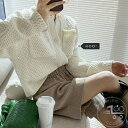 新生活 ショートパンツ 秋冬 レディース ウール調 ショート丈 ワイドパンツ ゆったり おしゃれ ハイウエスト 短パン ボトムス ブラック ベージュ 無地 防寒 あったか 暖かい 半ズボン 美脚 おしゃれ カジュアル きれいめ 秋冬 冬服