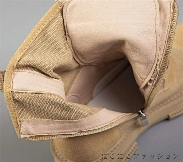 ショートブーツ レディース 厚底 キャンバス 大きいサイズ レースアップ ワーク編み上げ