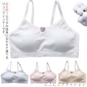 「Fashion THE SALE」50%OFF ジュニア ブラジャー 子供 ブラ 綿100% 成長期 快適 着心地 バット付き タンクトップ スポーツブラ かわいい 女の子 中学生 小学生 ガールズ ノンワイヤー 肌着 インナー キッズ ジュニアインナー