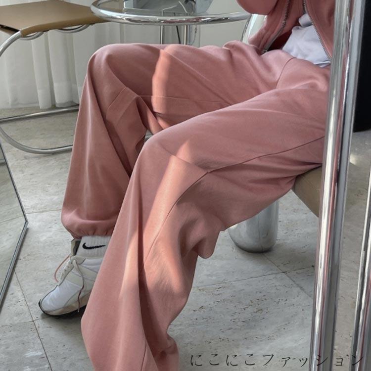 新生活 ダンスパンツ パーカー ジャケット セットアップ 韓国 着痩せ フード付き カジュアル ジップアップ ダンス衣装 トレーナー パーカー ショート丈 ゆったり 長袖 上下セット 薄手 無地 お洒落 トップス 前開き