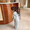 「50%OFFクーポン」新生活 子供服 女の子 ジップアップパーカー ワイドパンツ セットアップ スウェットパーカー スウェットパンツ 2点セット 上下セット フード付き ショート丈 トップス ロングパンツ コットン ルームウェア スポーツウェア 無地 通園通学