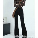 新生活 フレアデニムパンツ ストレッチパンツ韓国