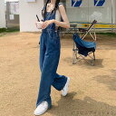 「50%OFFクーポン」新生活 サロペット オーバーオール レディース 40代 ワイトパンツ ロングパンツ ストレートパンツ ゆったり ボトムス カジュアル 大きいサイズ 春夏 オシャレ 着痩せ