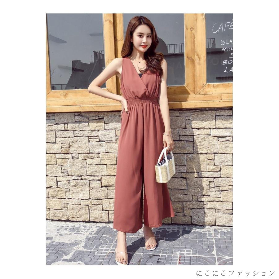 新生活 サロペット オーバーオール パンツ 無地 大きいサイズ サロペット レディース九分丈 ワイトパンツ 綿麻 春夏 ロングズボン30代40代50代 オシャレ 着痩せ