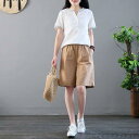 ハーフパンツ イージーパンツ レディース ショートパンツ 夏 短パンツ 半ズボン 分丈 パンツ リラックス パンツ ワイドパンツ