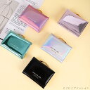「Fashion THE SALE」50%OFF がま口三つ折り財布 ミニウォレット 韓国