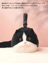 「50%OFFクーポン」新生活 猫ちゃん型バッグ ショルダーバッグ ハンドバッグ レディース 猫型 バッグ 猫 鞄 カバン 雑貨 バッグ ぬいぐるみ ファー リアル ふわふわ 猫好き ミニバッグ サブバッグ 可愛い ポーチ 長毛 白猫 高級感 個性的 動物