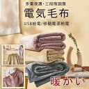 電気毛布 電気ブランケット 電気ひざ掛け 着る電気毛布 三段階調整 USB給電 暖かい 頭寒足熱 洗濯可能 取り外し可能 冷え予防 オフィス 部屋 ふわふわ プレゼント
