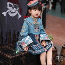 子供 ロリータ ドレス 可愛いハロウィンコスプレワンピース 女の子中華風キョンシーコスプレ ゾンビ魔除け キッズ ロリータ ワンピース クリスマス Halloween 道士服 ロリータLolita ハロウィンコスプレ 衣装 女性