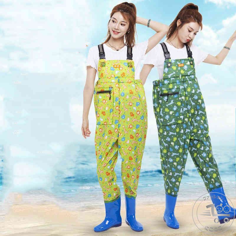 「スーパーSALE半額」 胴付長靴 水中長靴 胴長 釣り用長靴 レインブーツ レインウェア 雨具 オーバーオ..