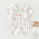 「50%OFFクーポン」新生活 新生児服 肌着 子供服 かわいい ベビー服 ロンパース 前開き 赤ちゃん服 女の子 襟つき 薄手 綿 半袖 春夏 新生児 ベビー