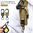 キーチェーン 伸びる 金属ワイヤー ピンオンリール 強力 軽量 キーリール カラビナ式 釣り 最長60cm 紛失防止 フェス アウトドア キャンプ リールキーホルダー 登山 キーホルダー ストラップ カラビナ キーリング 落下防止 丈夫