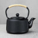 「50%OFFクーポン」新生活 急須 鉄瓶 やかん 鉄びん IH対応 ガス火OK 直火可 600ml/800ml/850ml/900ml/1000ml/1200ml 茶こし付き 伝統工芸品 鉄瓶 鉄製 ケットル 茶器 茶道具 煎茶道具 鉄ビン 湯沸かし 黒焼付