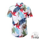 「50%OFFクーポン」新生活 アロハシャツ メンズ 和柄 アロハ 半袖tシャツ 春夏 夏シャツ シャツ メンズ 半袖 トップス 総柄 プリント柄 オーバーサイ...
